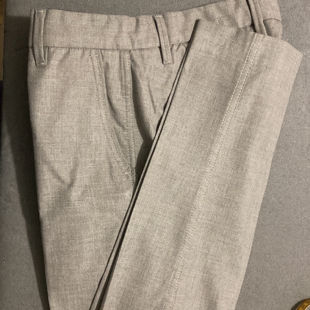 Juke de Luxe light gray trousers size 31-32 64%polyester 32%viscose 5% spandex - Picture 6 of 9